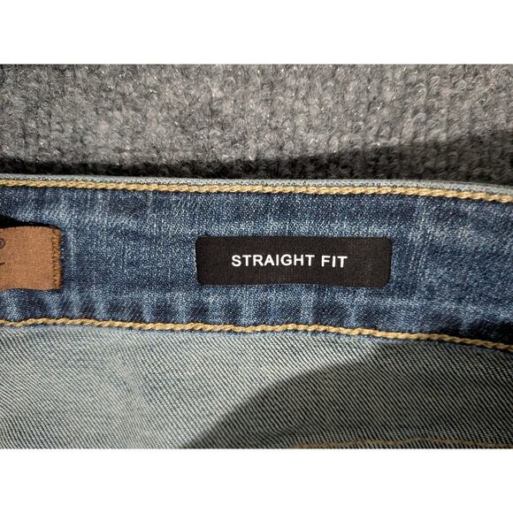 Judy Blue Straight Fit Jeans Womens Plus Size 22W Raw Hem Denim - Picture 7 of 10